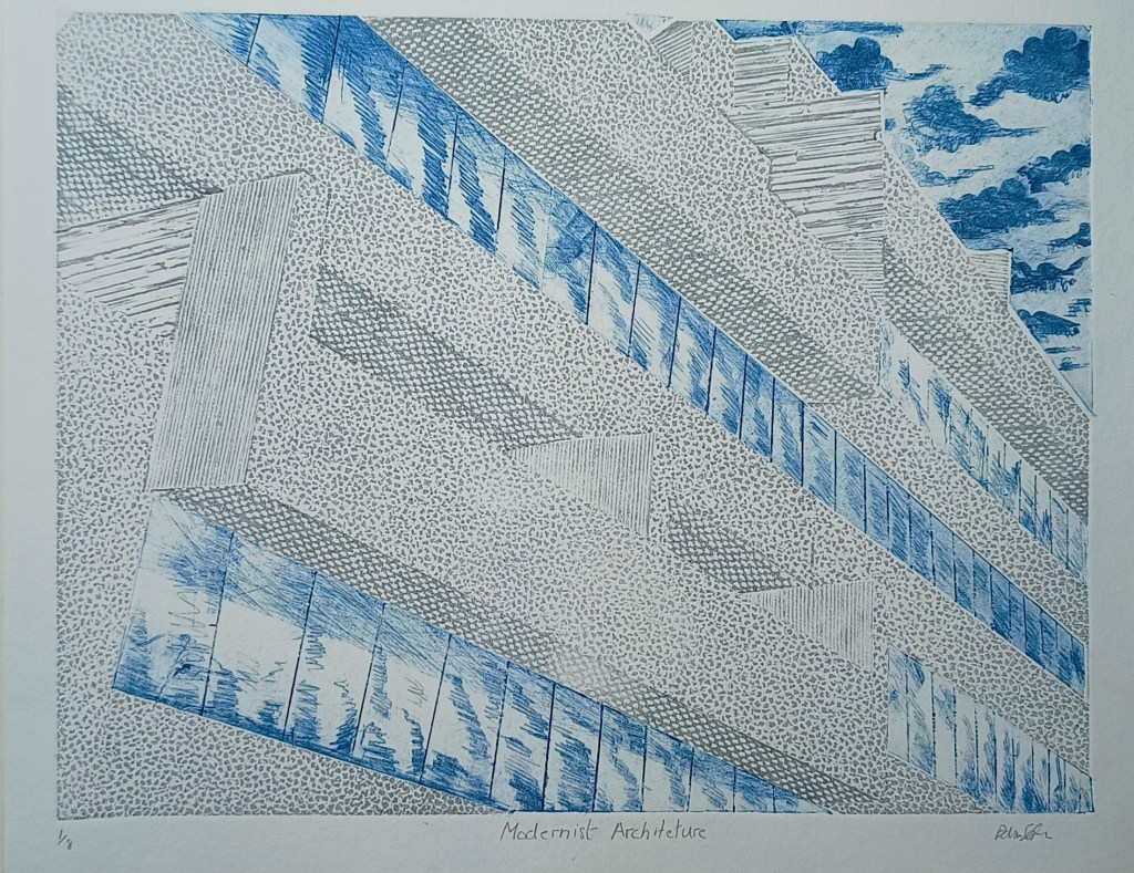 Leeds university different texture wallpaper Relief printing